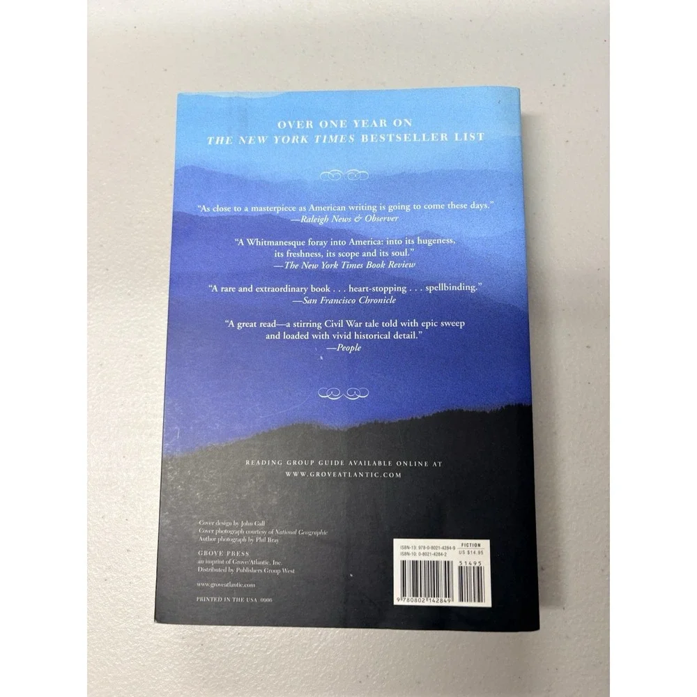 Cold‎ Mountain: A Novel - Paperback By Frazier, Charles - GOOD